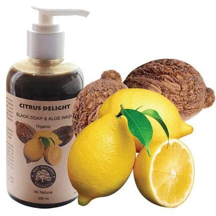 Organic Citrus Delight Face & Body Wash with