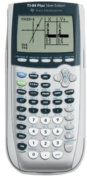 TI-84 Plus Silver Edition Graphing Calculator